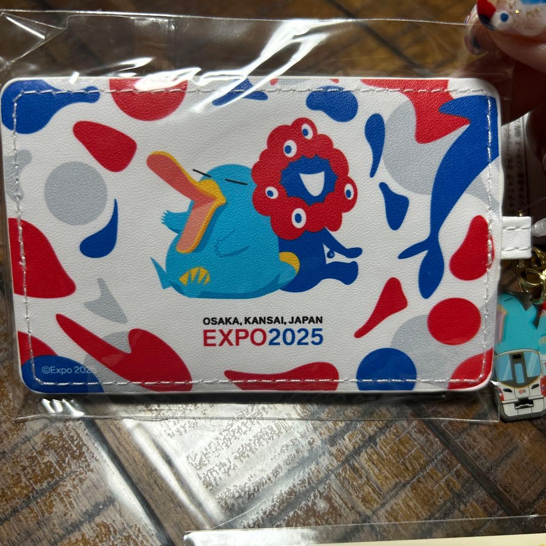 大阪関西万博2025　万博記念ICOCA＋パスケースセット ミャクミャク