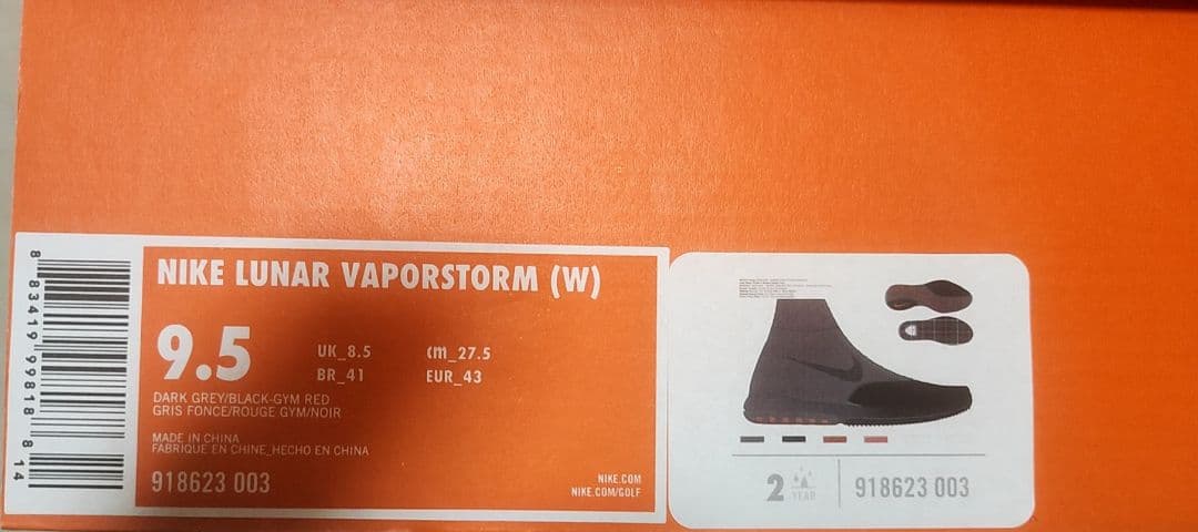 NIKE GOLF ナイキゴルフ ルナ ヴェイパーストーム 新品未使用 27.5