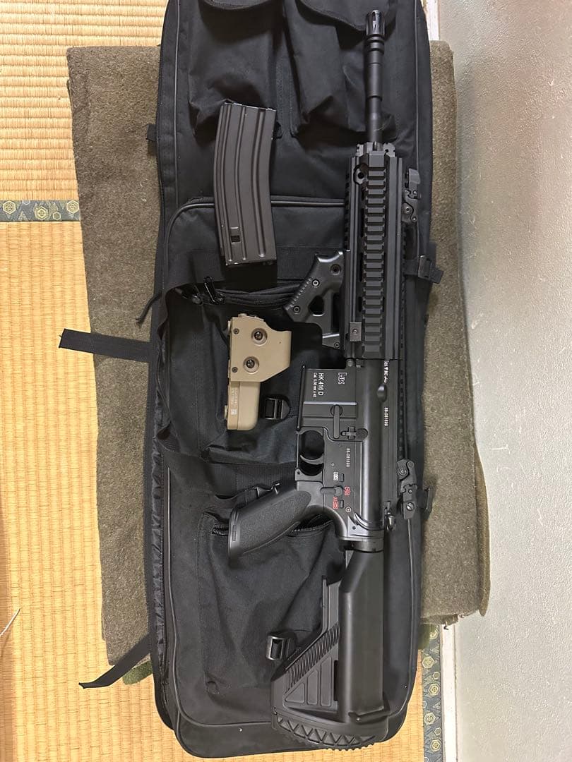 エアガン ブラック ライフル マガジン付き 楽天市場】月間優良ショップ連続受賞 WOODWORKS ガンラック 3丁掛 +