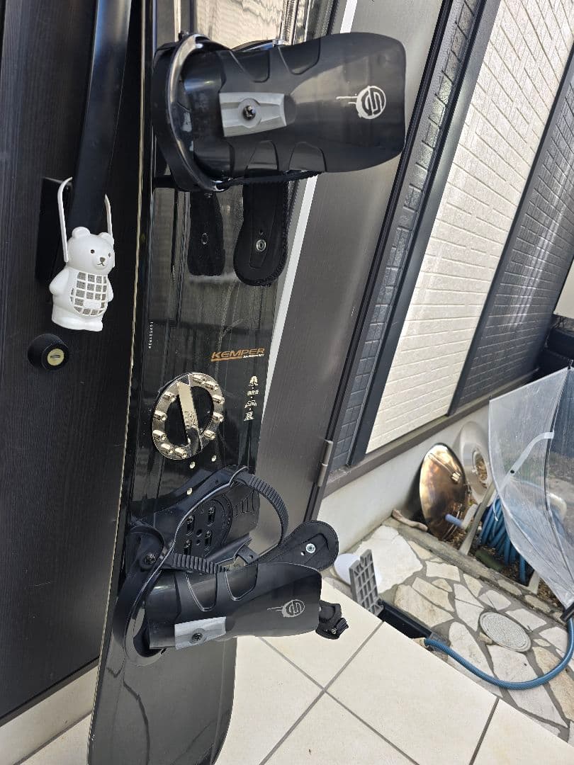 KEMPER スノーボード ビンディング付き