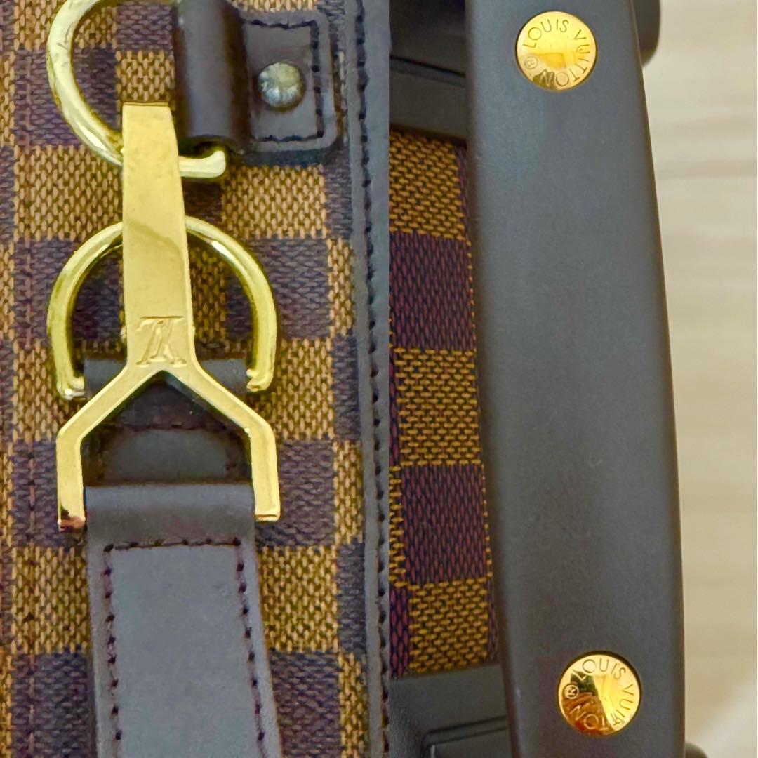 【極美品】ルイヴィトン ダミエ ペガス 55 レザー スーツケース ユニセックス