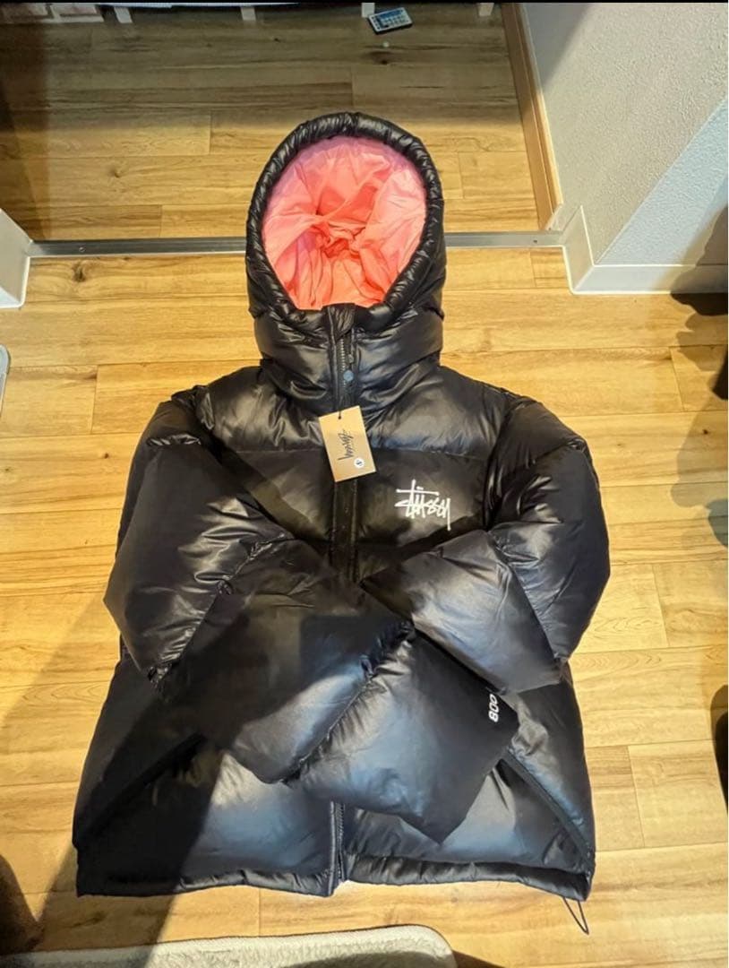 Stussy ダウンジャケット ブラック