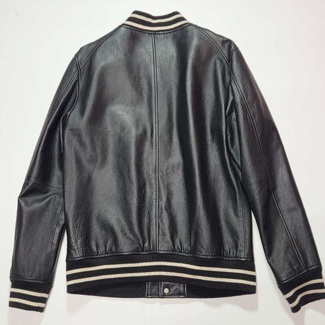 LLサイズ メンズビギ Collective 羊革 オールレザー スタジャン