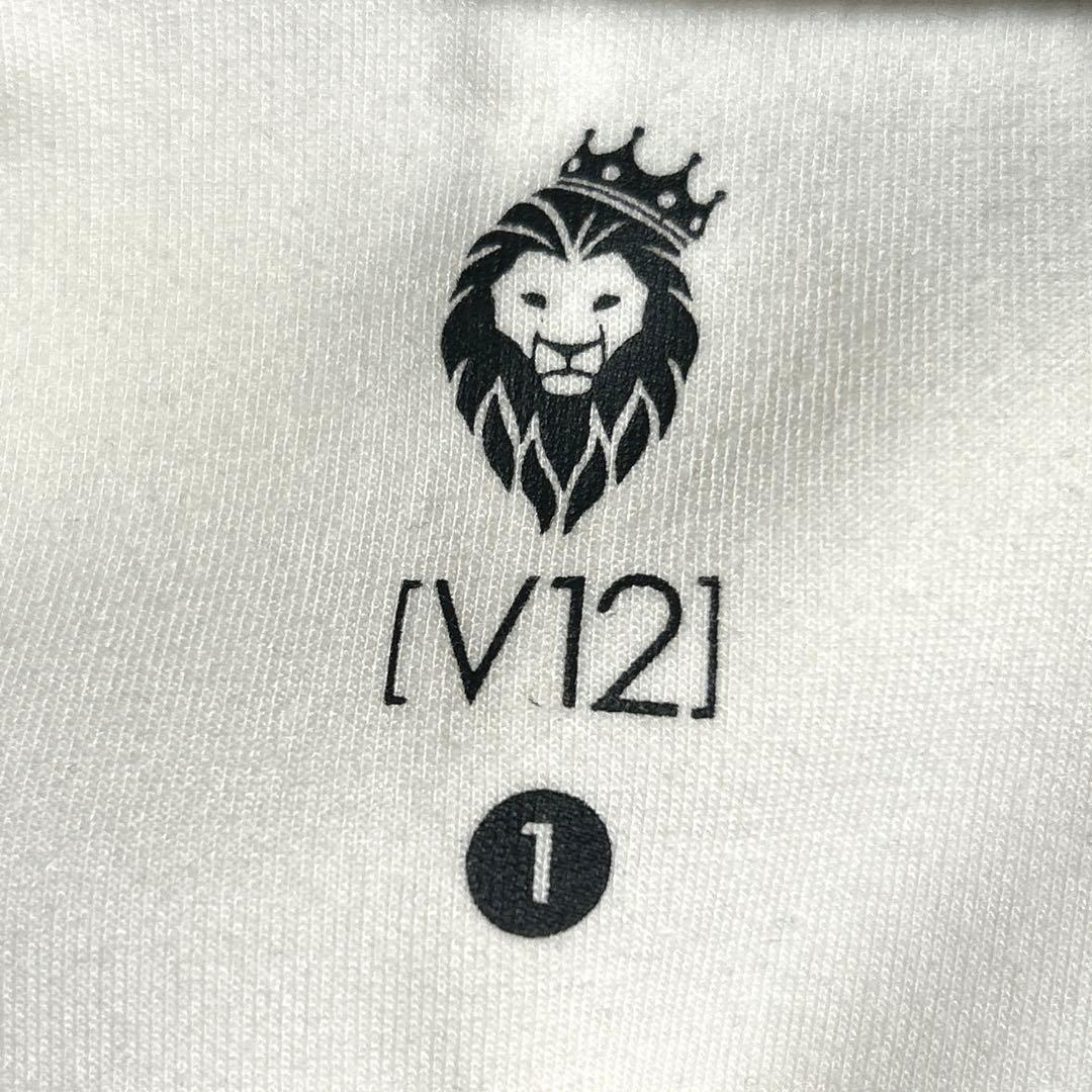 【美品】V12 ヴィトゥエルヴ　バイカラー　レディース　トレーナー　M