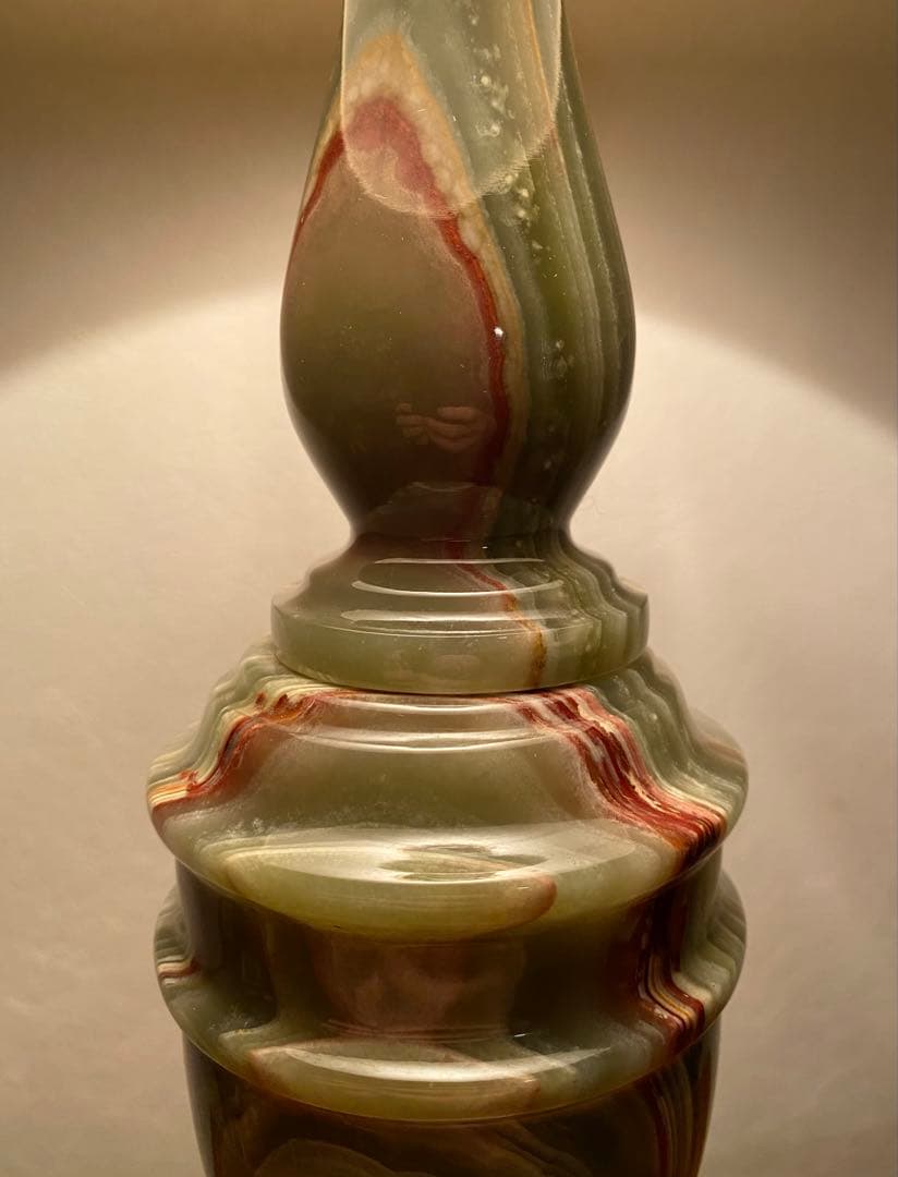 美品】80sヴィンテージランプ オニキス madein パキスタン ベースのみ