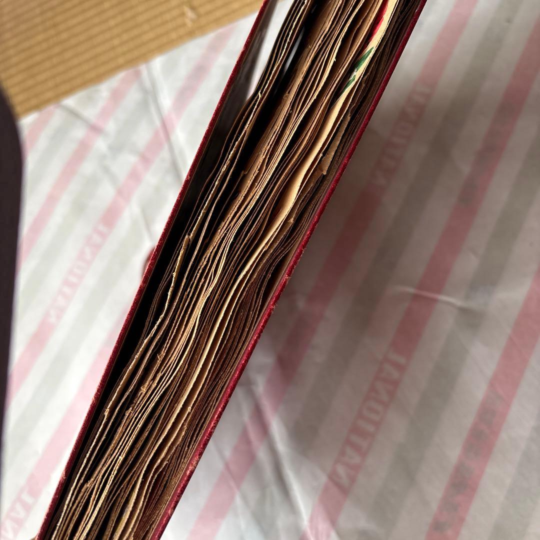 アメリカ　スクラップブック　ジャンクジャーナルレトロな紙もの　1960〜70年代