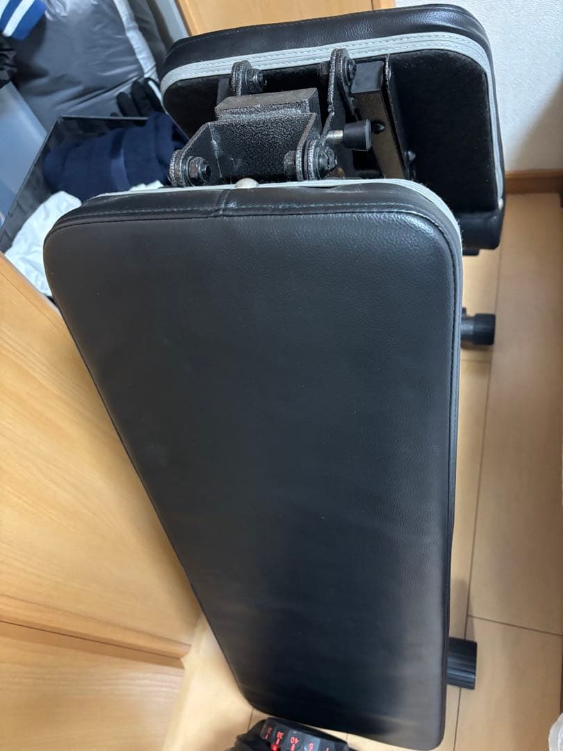 可変式ダンベル 40kg 2個セット　ベンチ付き