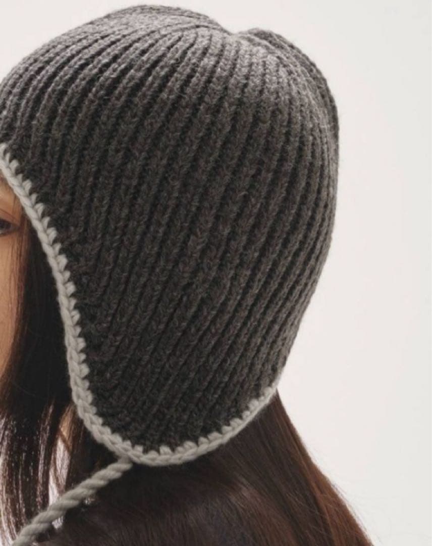 【完売カラー】Ear Flap Knitcap