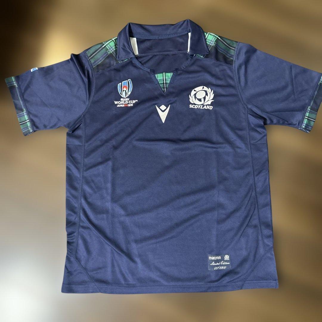ラグビースコットランド代表 RWC2019モデルユニフォー厶 - メルカリ