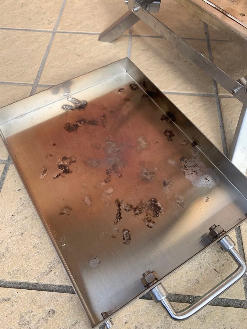 CAMVILケムビル 焚き火台 ステンレス製 収納バッグ&箱付き