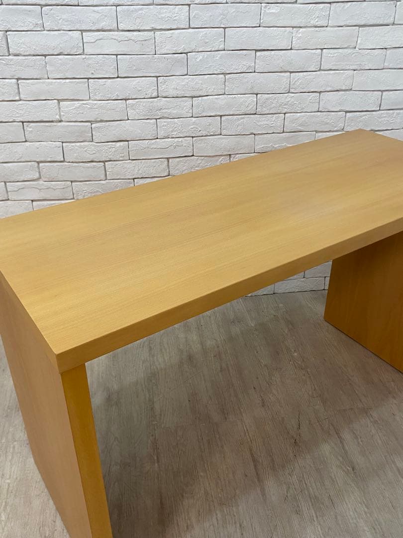 【東京都内23区配送無料】MUJI 無印　デスク　机　木製 学習　書斎　事務所