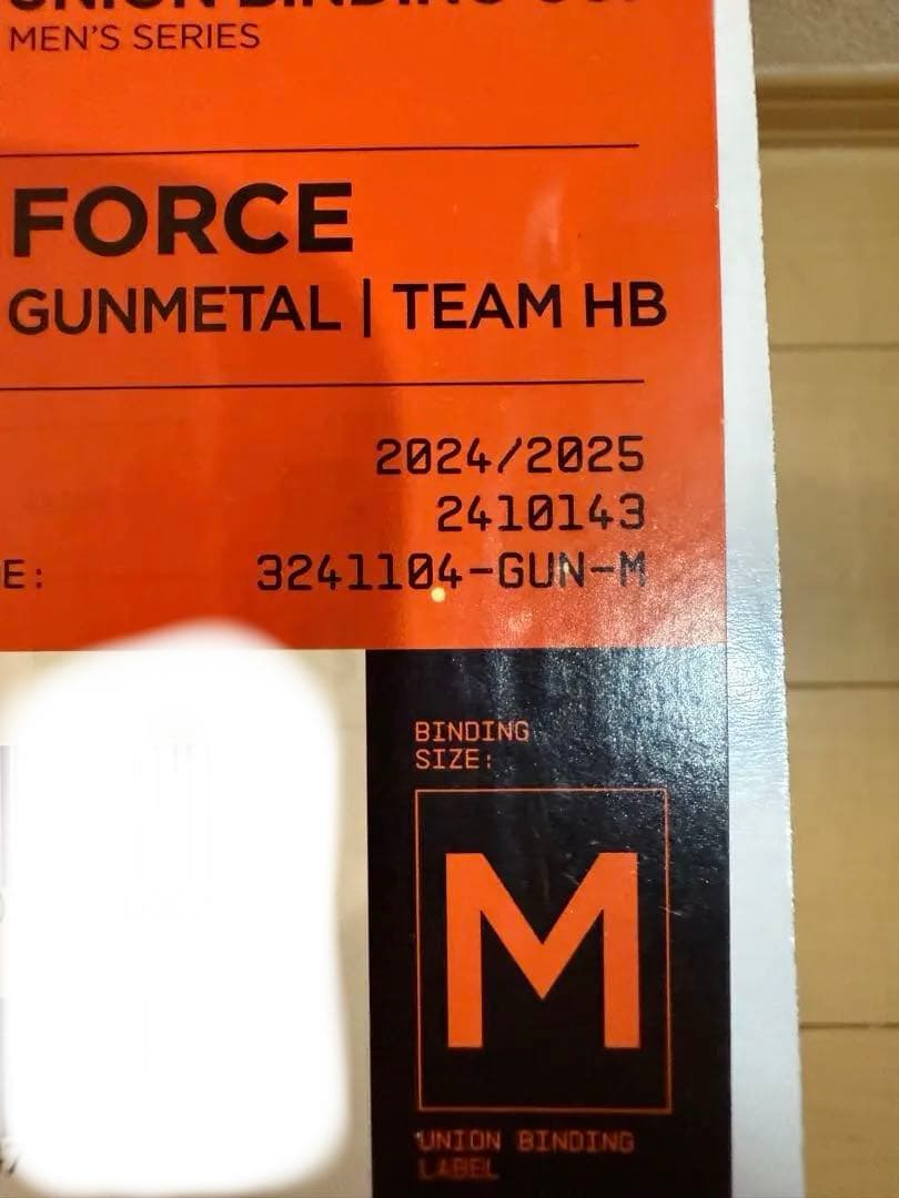 UNION FORCE ユニオン　フォース　サイズM ガンメタ