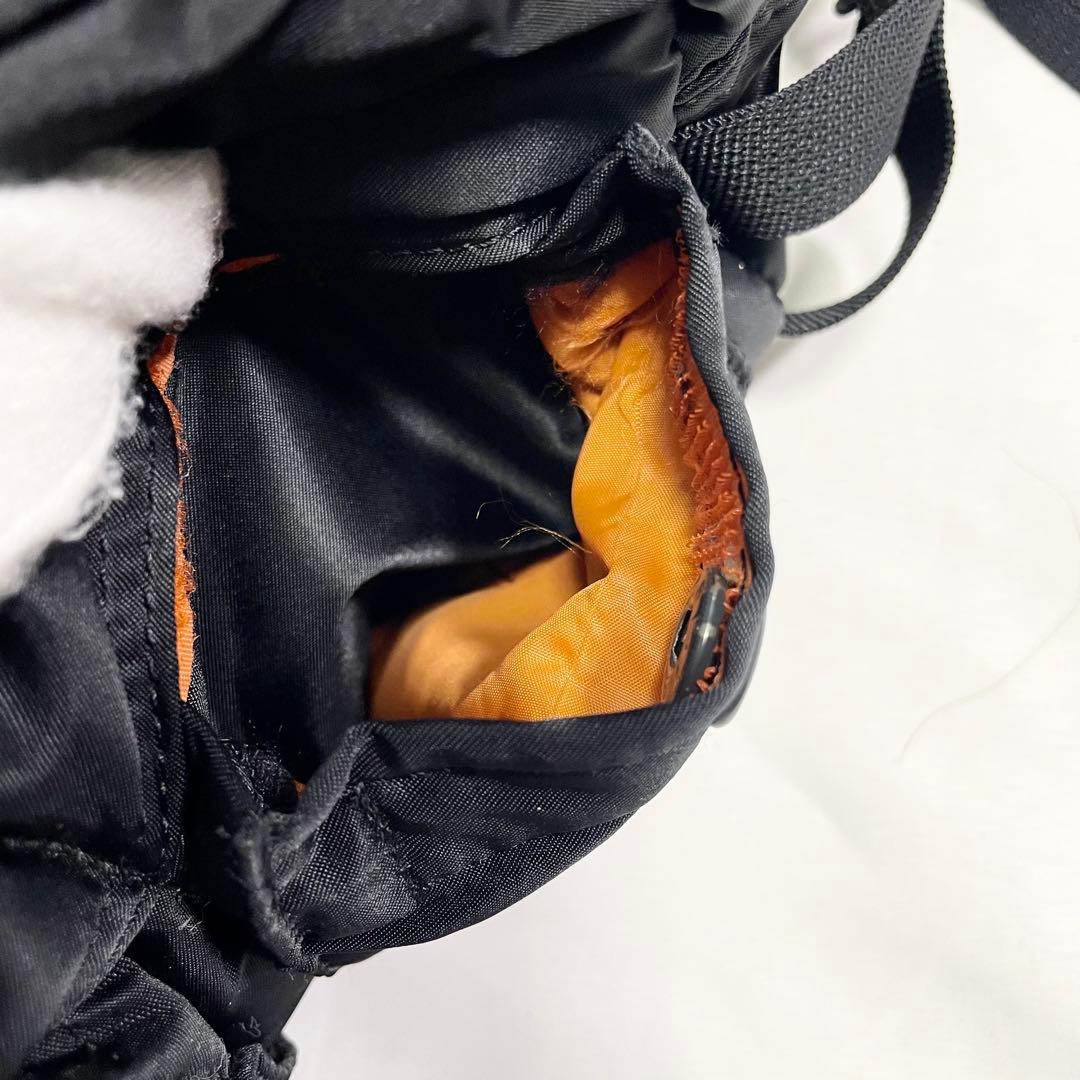 ポーター 吉田カバン タンカー ショルダーバッグ ロゴ 大容量 多機能 ブラック