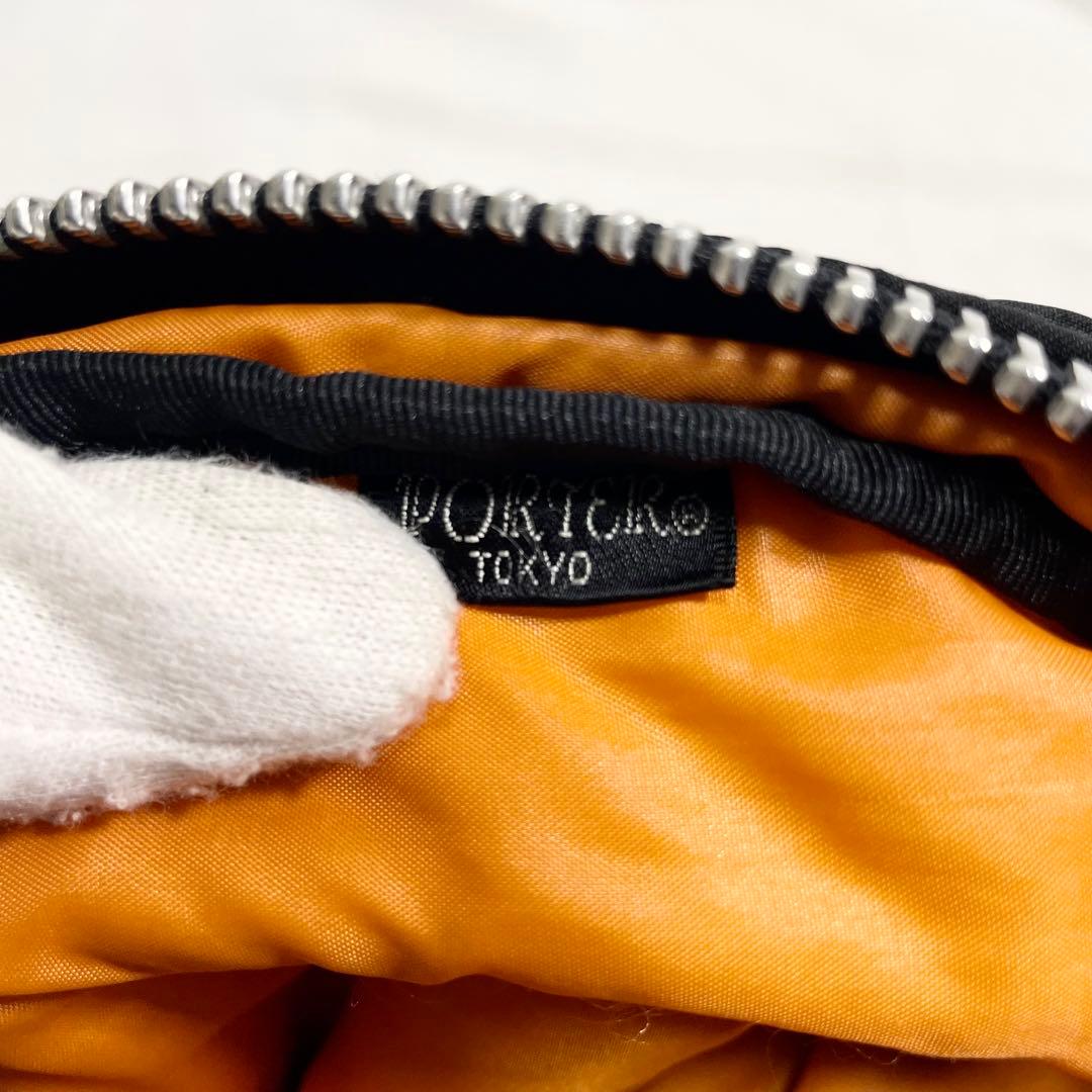 ポーター 吉田カバン タンカー ショルダーバッグ ロゴ 大容量 多機能 ブラック