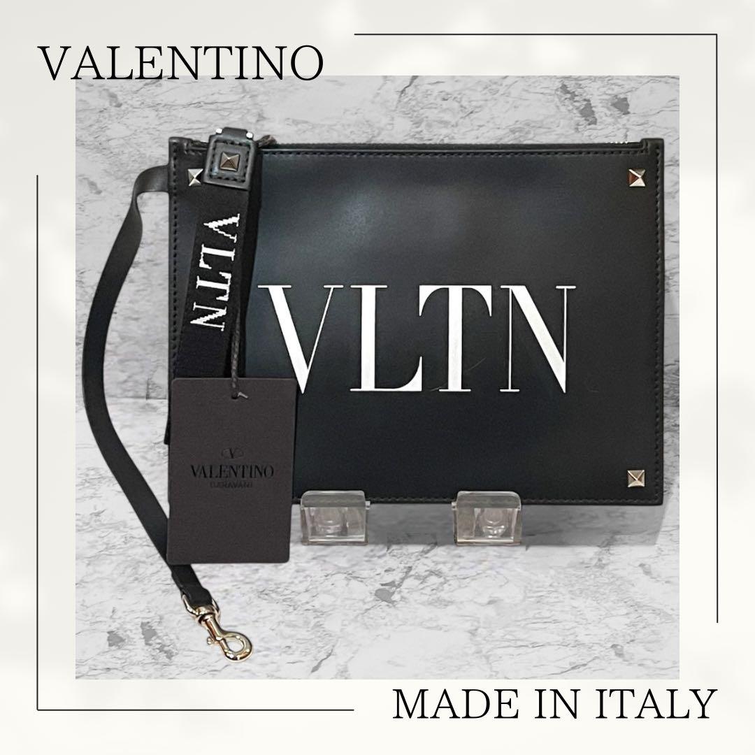 VALENTINO《ヴァレンティノ》透明PVCポーチ ショルダークリアバッグ美品