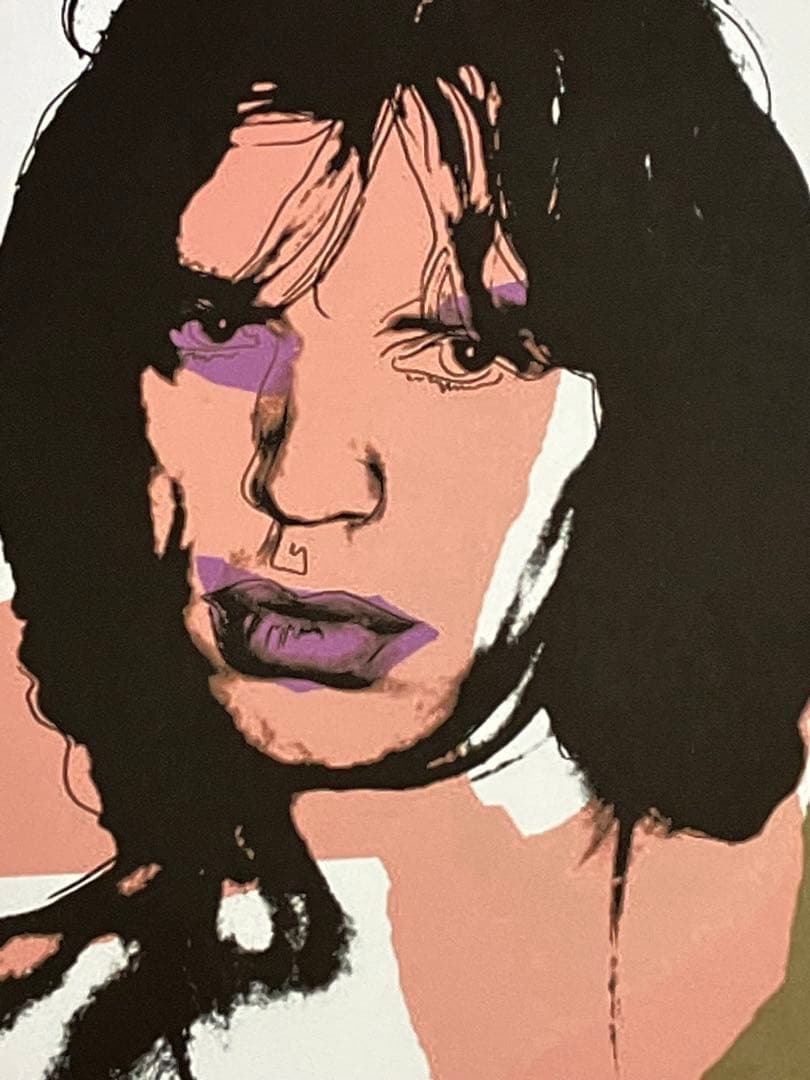 D*r様 限定100枚 アンディ・ウォーホル リトグラフ ミック・ジャガー【送料