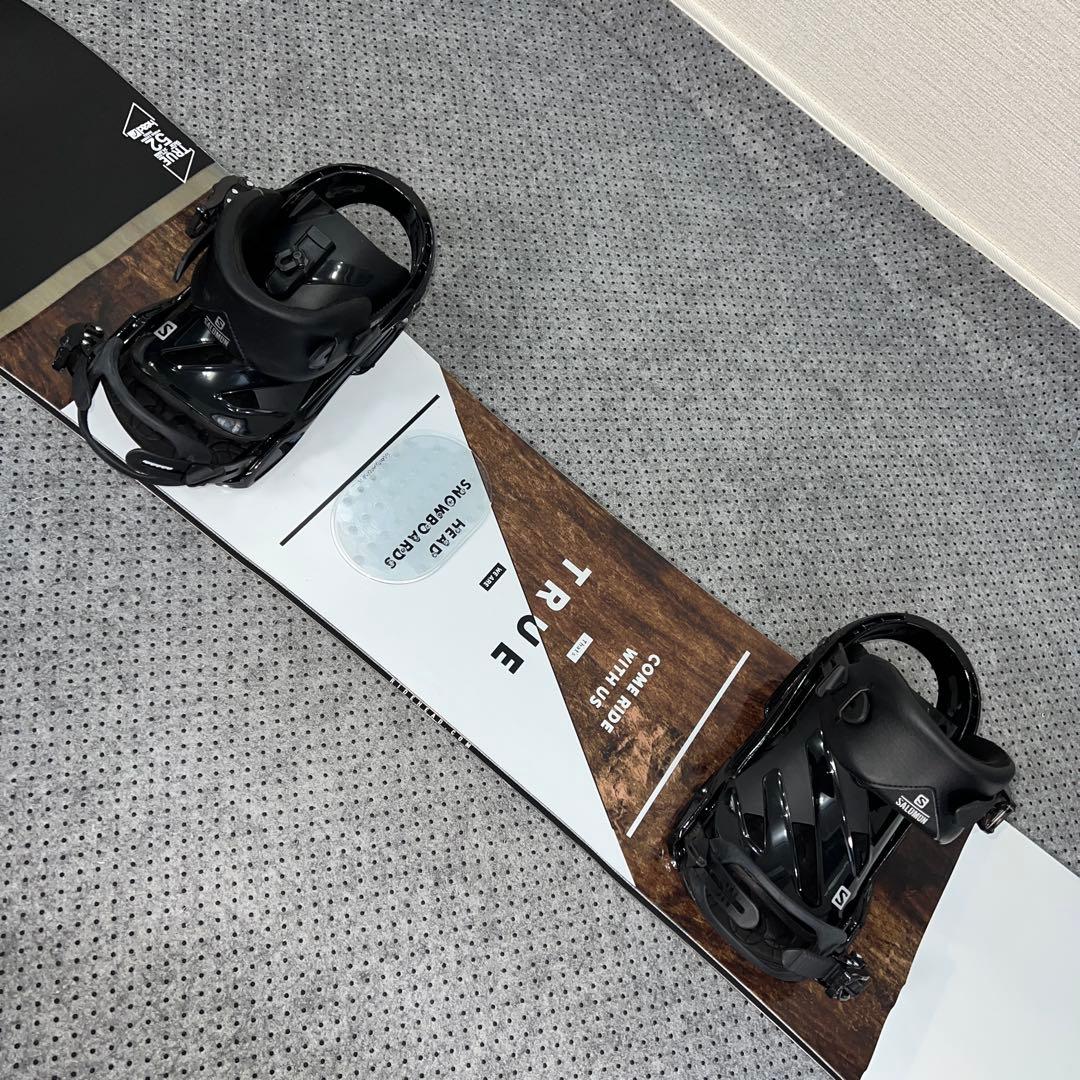 ５回使用 152cm head TRUE×SALOMON RHYTHM Mサイズ