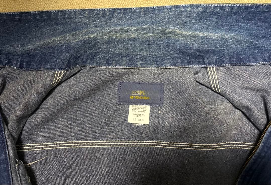 OSHKOSHI B'Gosh ダークデニムジャケット 42 REG