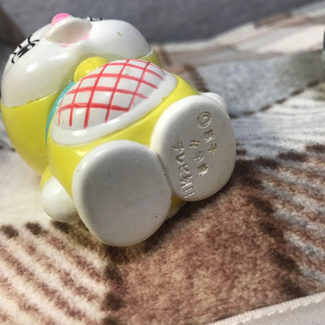 1979年　ノベルティ貯金箱　ドラえもん&ドラミちゃん