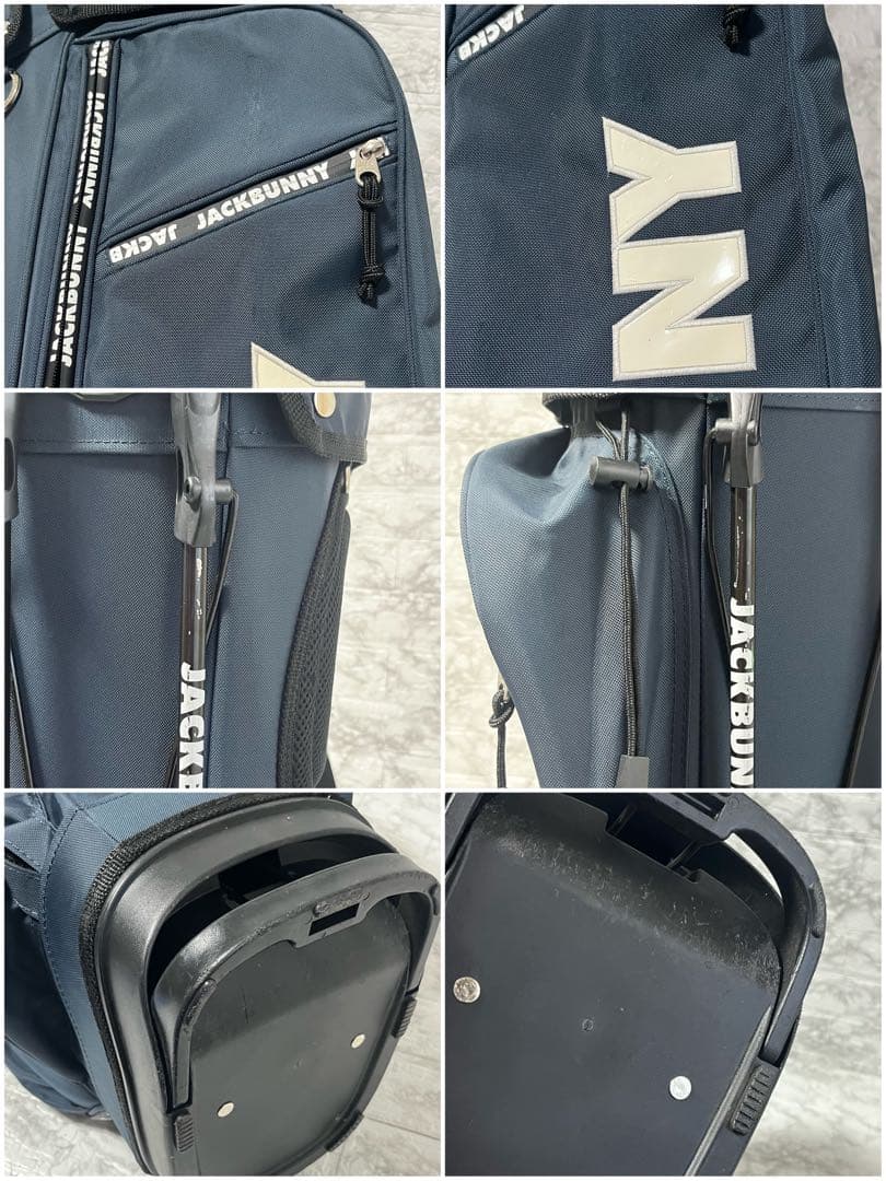 JACK BUNNY キャディバック navy ネイビー
