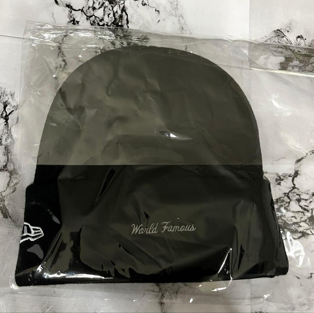 【新品タグ付き】Supreme ボックスロゴ ビーニー ブラック