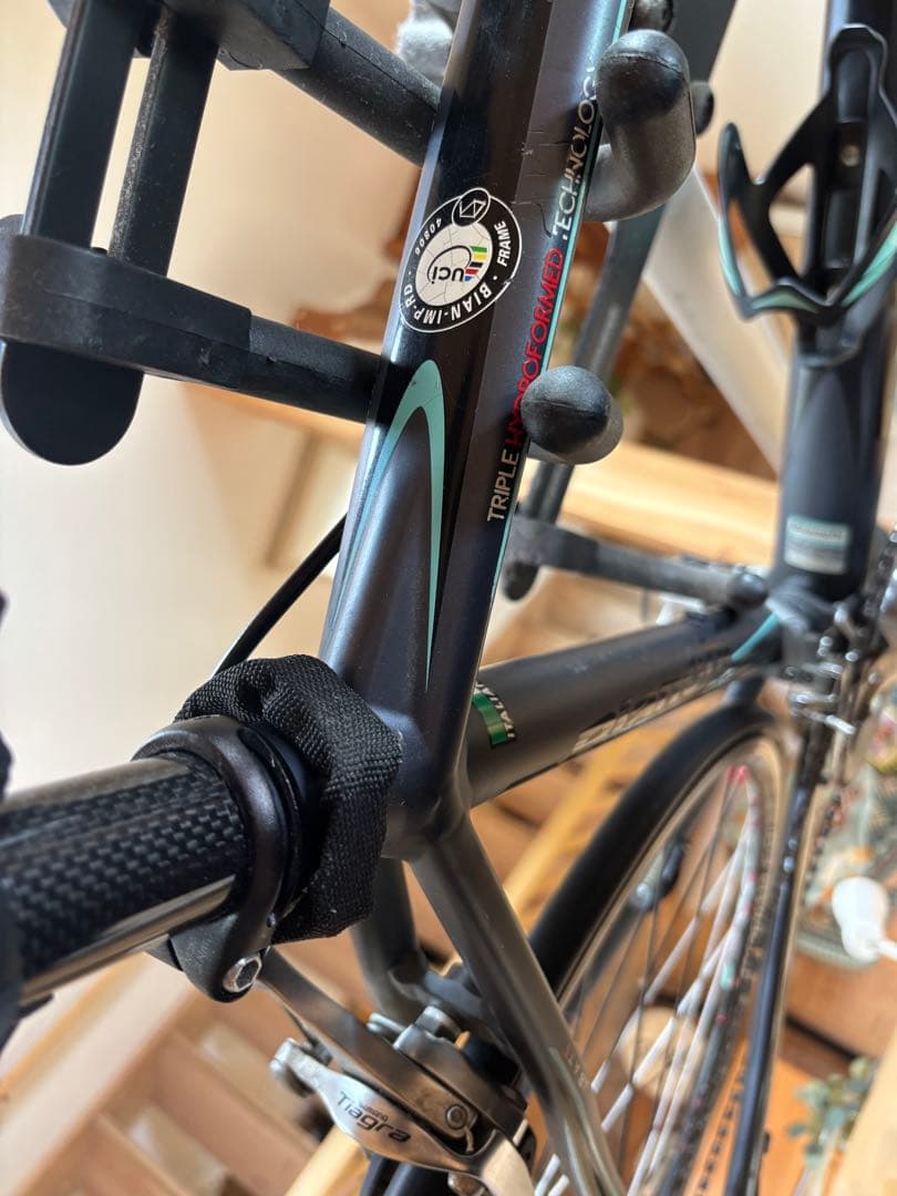 自転車本体 Bianchi Alu hydro triple butted 6000