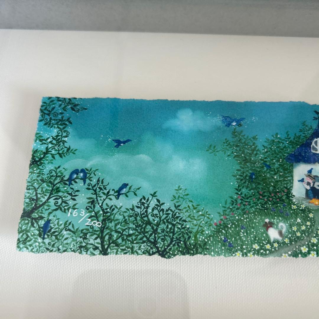 横山真弥　青い鳥の来る所　アーカバイル・プリント