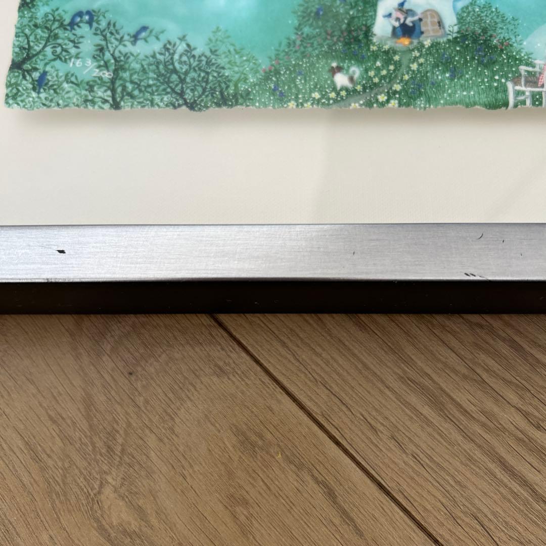 横山真弥　青い鳥の来る所　アーカバイル・プリント