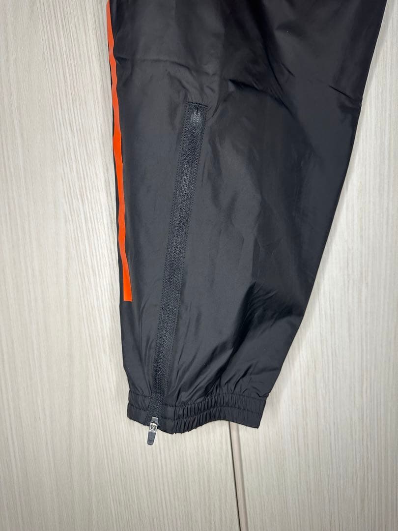 adidas アディダス 上下セット L オレンジ×ブラック トレーニングウェア