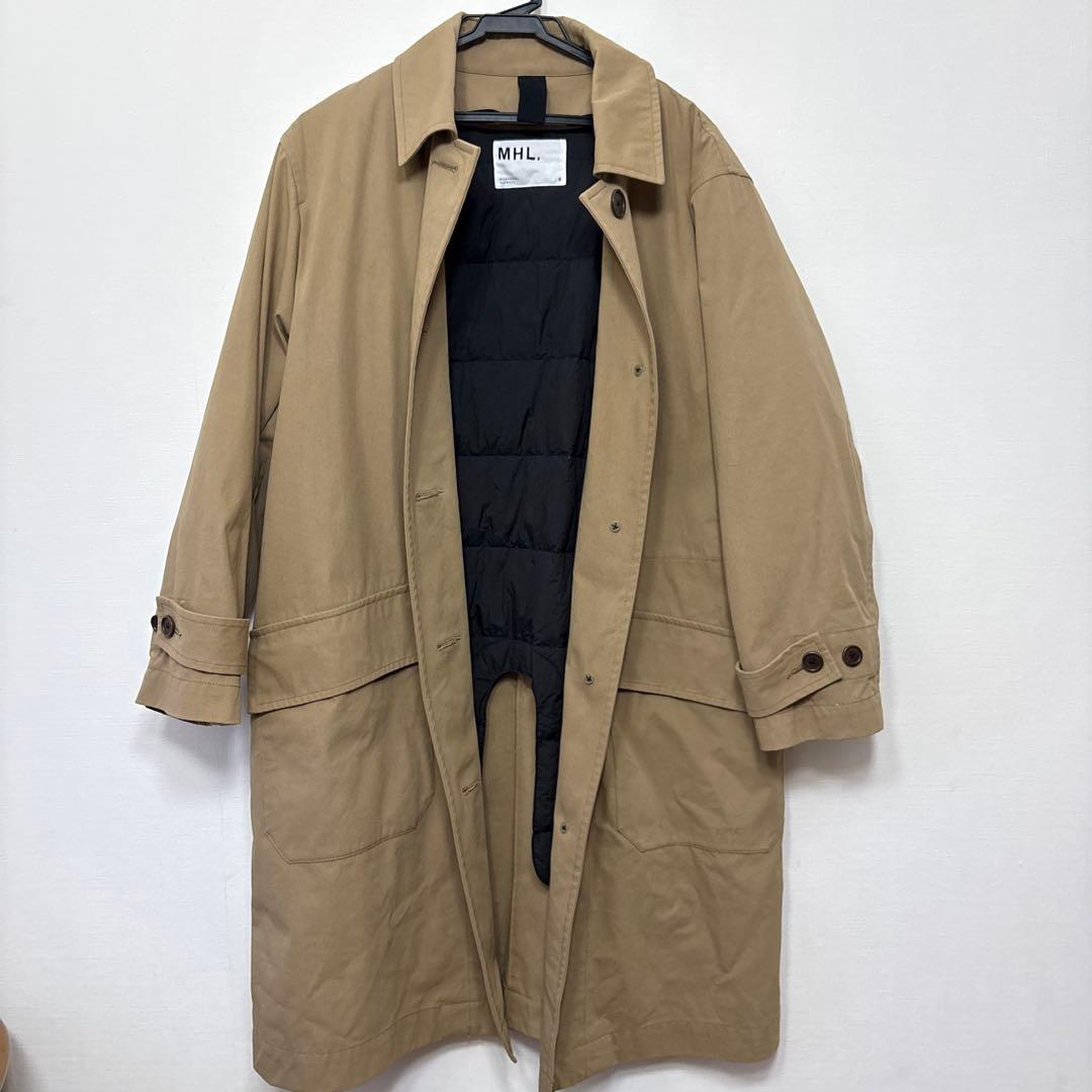 MHL. マーガレハウエル ステンカラーコート ダウンライナー付き - メルカリ