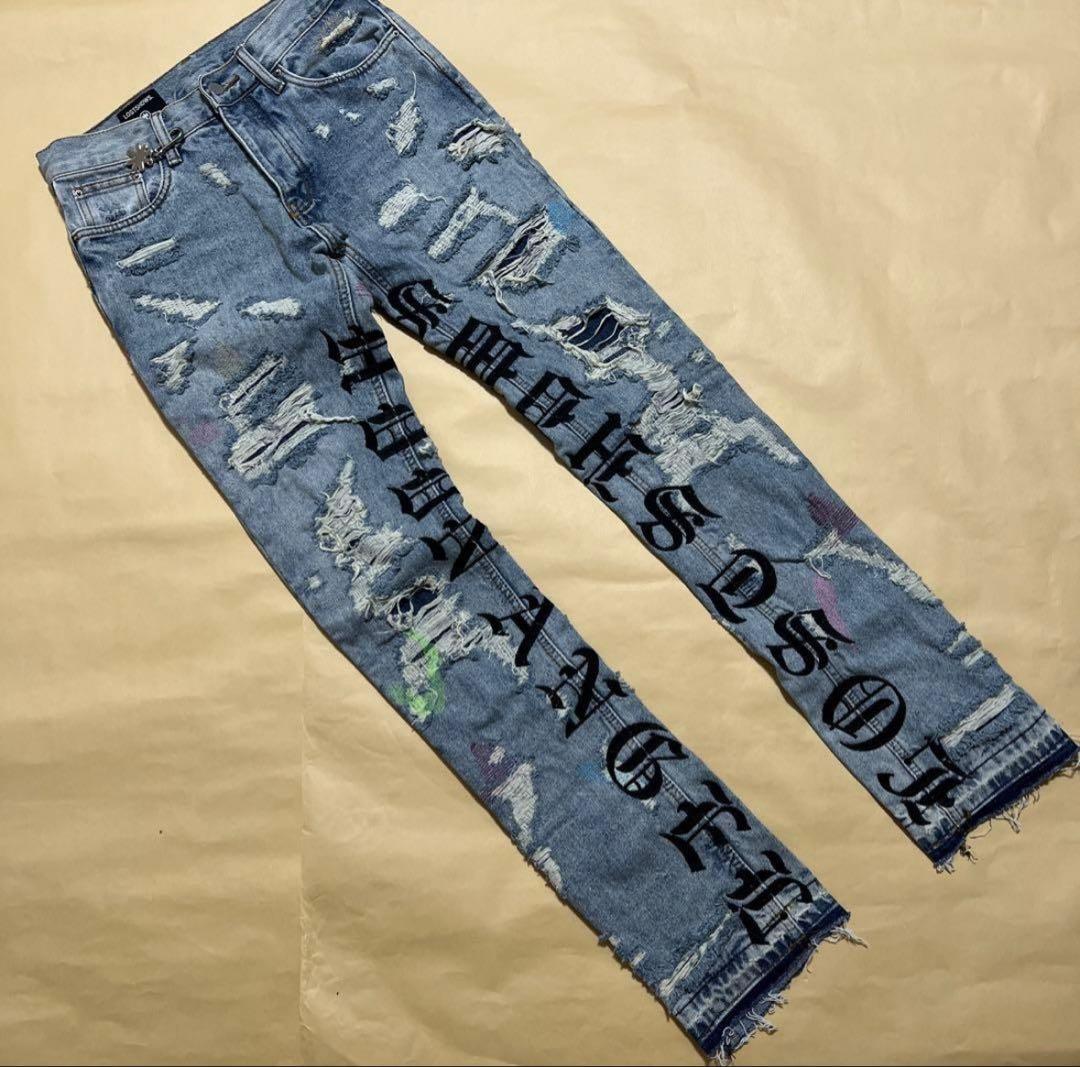 LOSTSHDWS ロストシャドウ ダメージデニム アンダーカバー 85デニム