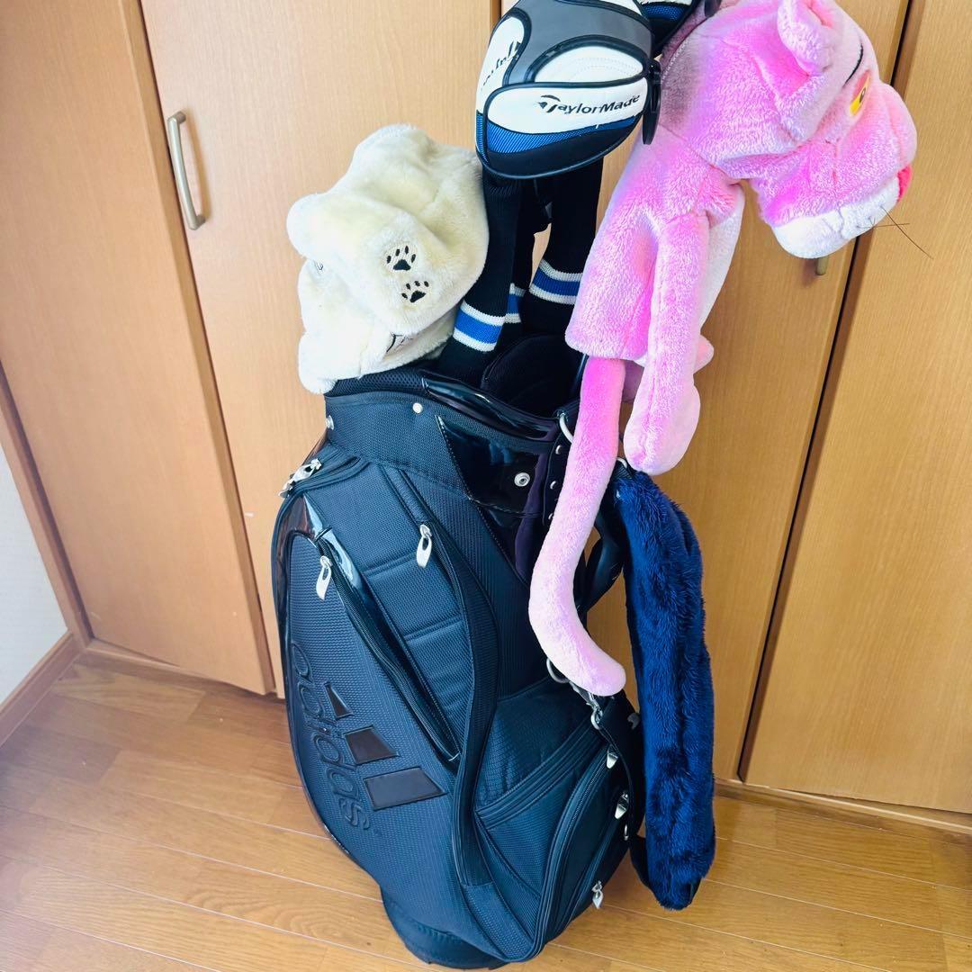 【美品】レフティ テーラーメイド SLDR メンズゴルフセット キャディバッグ