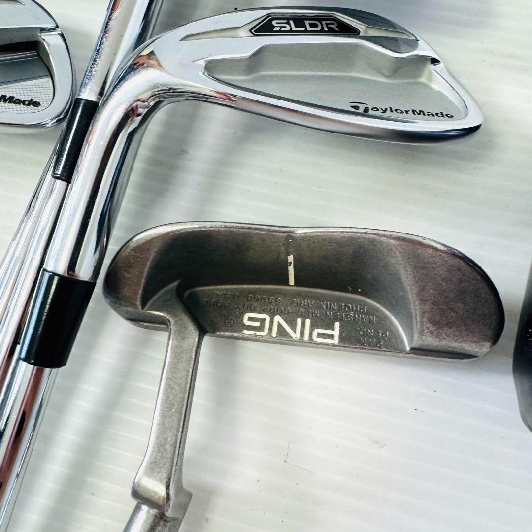 【美品】レフティ テーラーメイド SLDR メンズゴルフセット キャディバッグ