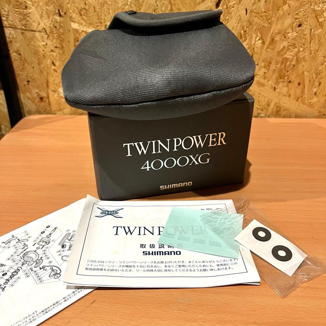 11ツインパワー4000XG スプールはバンキッシュ4000番