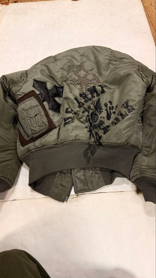 世界50着限定　avirex methodリメイク　MA-1 サイズM