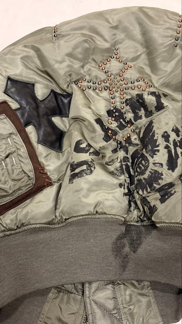 世界50着限定　avirex methodリメイク　MA-1 サイズM