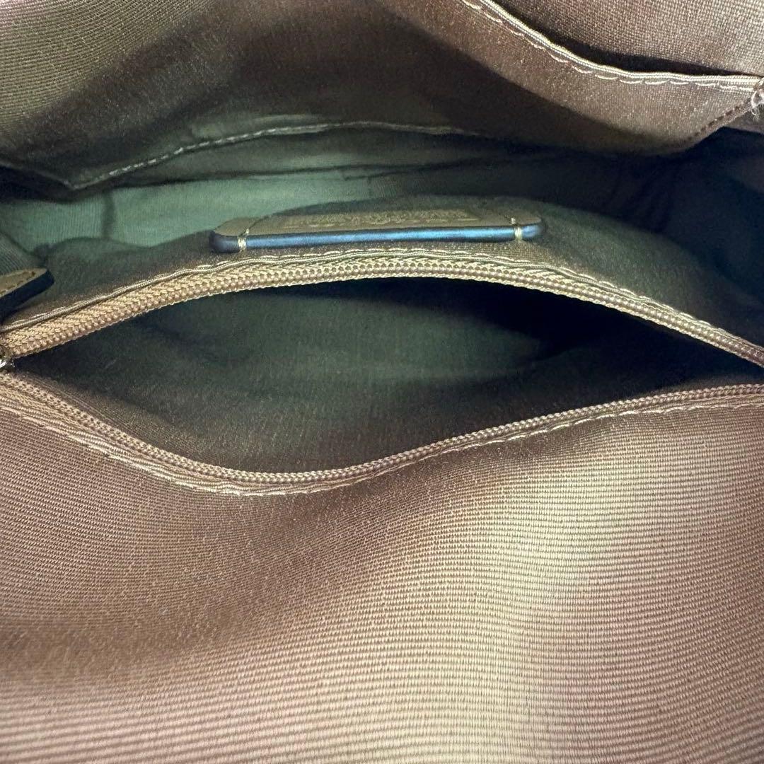 COACH】 タグ有り レザー ミニ コート バックパック リュック チョーク