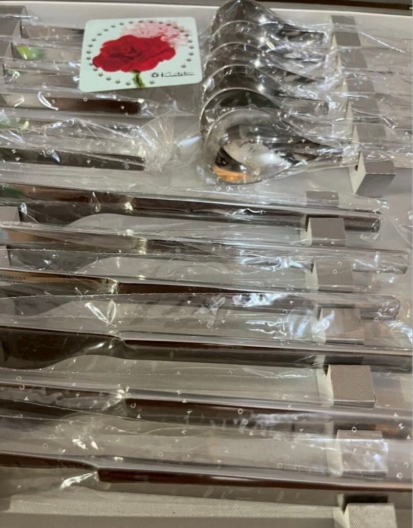 ナポリ NAPOLI 18-12 ステンレス カトラリーセット 未使用品