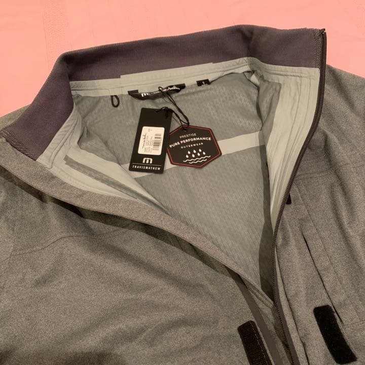 トラビスマシュー ジャンパー TRAVIS MATHEW グレー ソニーオープン