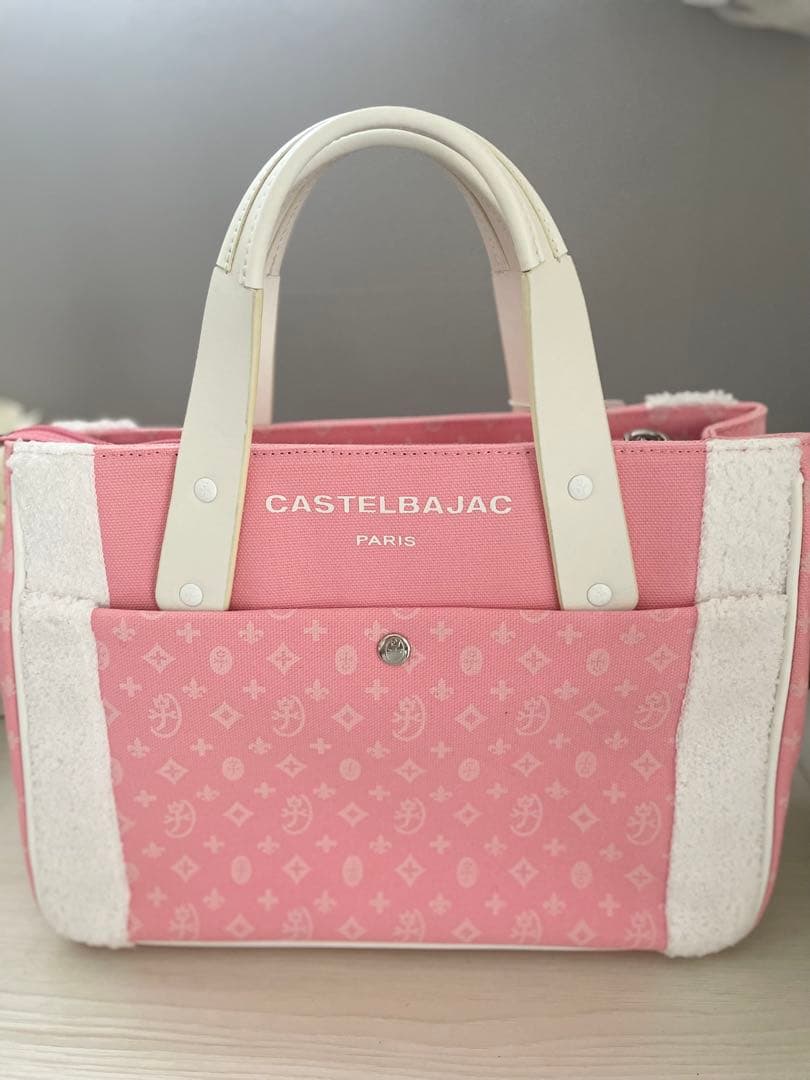 タグ付き新品未使用CASTELBAJAC ピンク トートバッグ