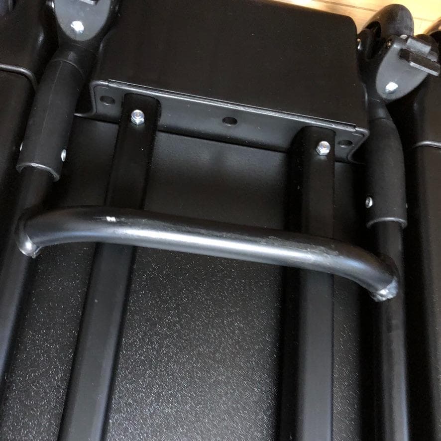 中古】子供が乗れるキャリーケース キッズトラベルNEO ブラックZ9