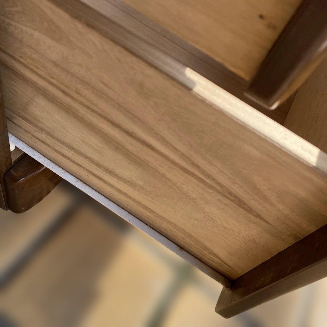 木製ブラウンチェスト 8引き出し 7段 S K - メルカリ