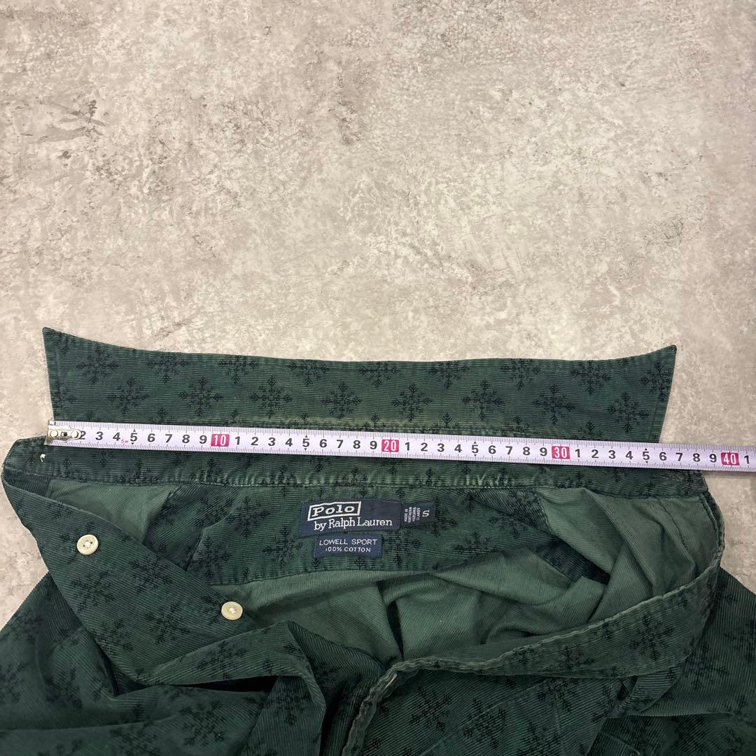 90✨polo Ralph Lauren コーデュロイ長袖シャツ希少サイズ【S】