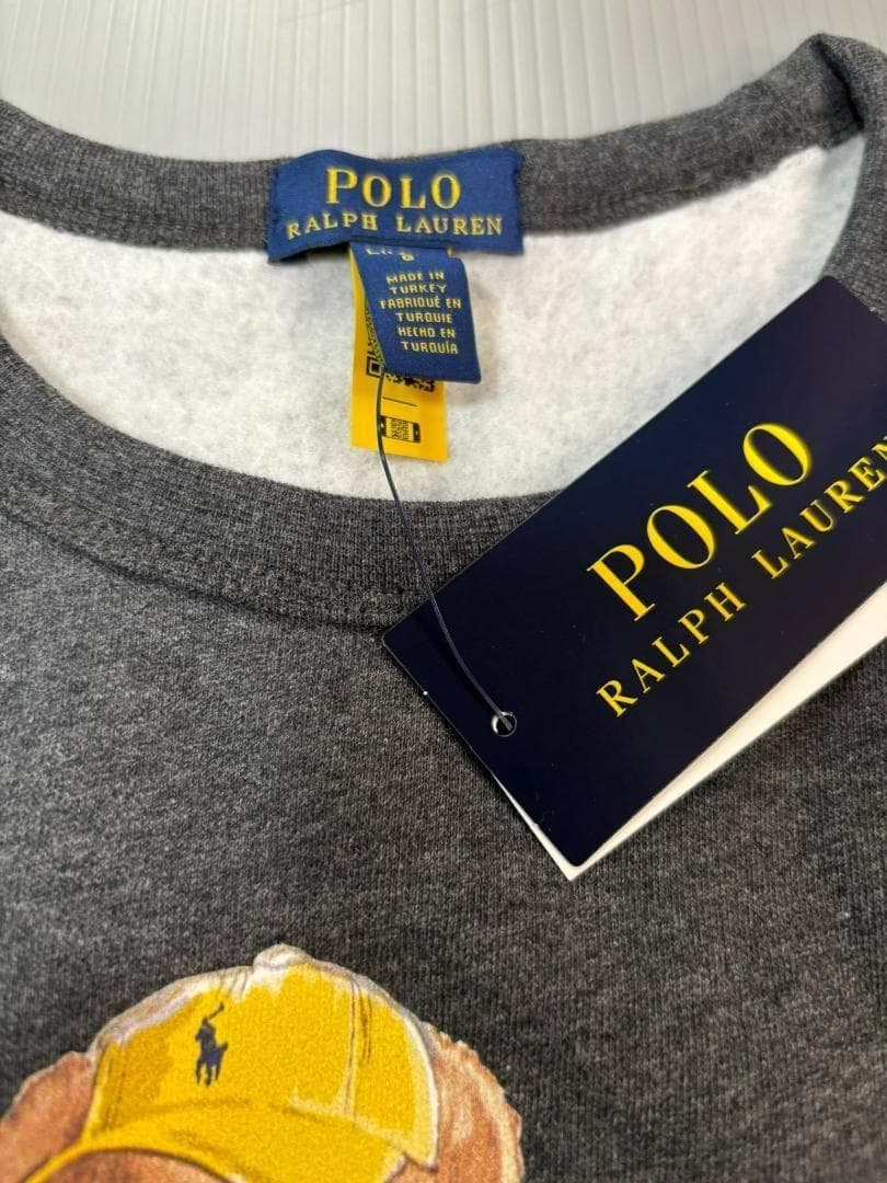残2枚2025新作新品ラルフローレンボーイズポロベアトレーナーボーイズL160