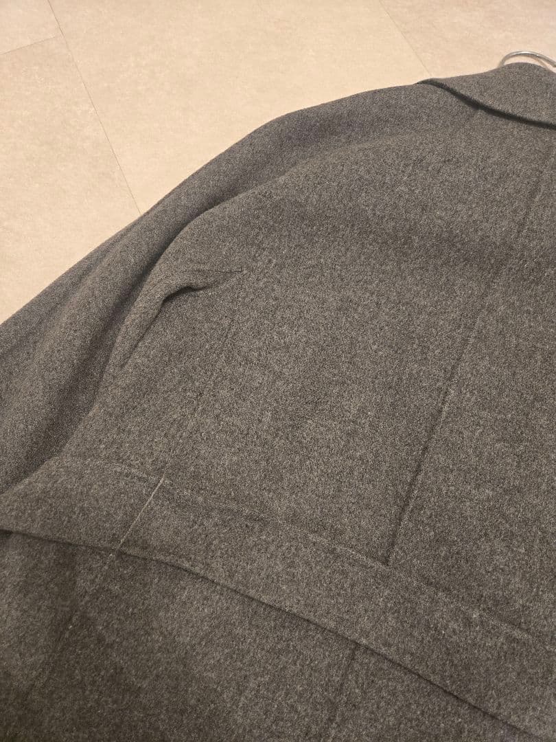 S Max Mara グレー ウール　コート 36