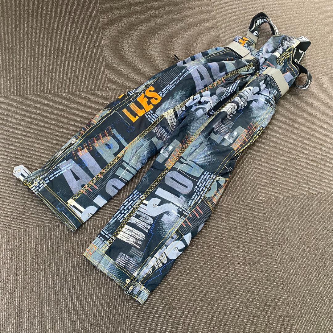 上下セット ellesse エレッセ スキーウェア M ヴィンテージ ワッペン