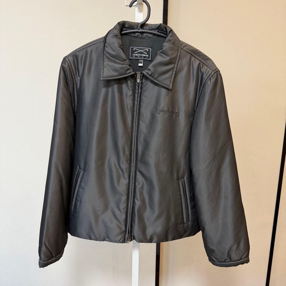 希少イタリア製 Giorgio Armani GOLFブルゾンジャケット刺繍
