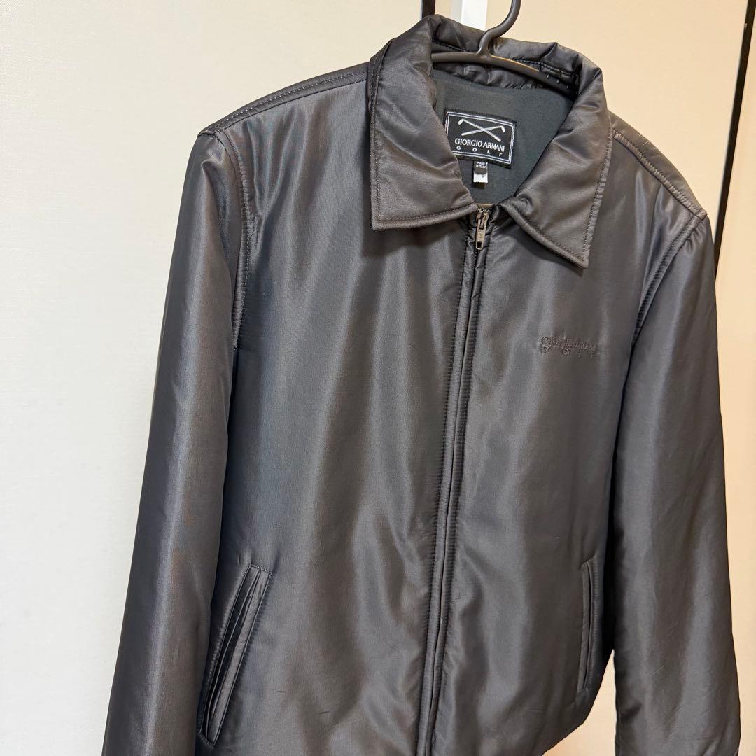 希少イタリア製 Giorgio Armani GOLFブルゾンジャケット刺繍