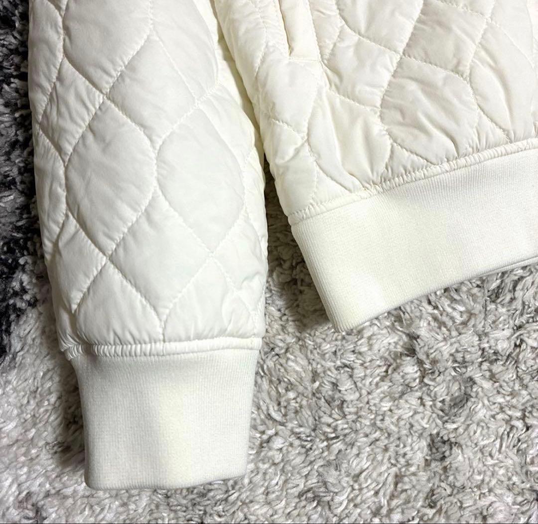 極美品　Callaway ホワイト キルティングジャケット　Lサイズ