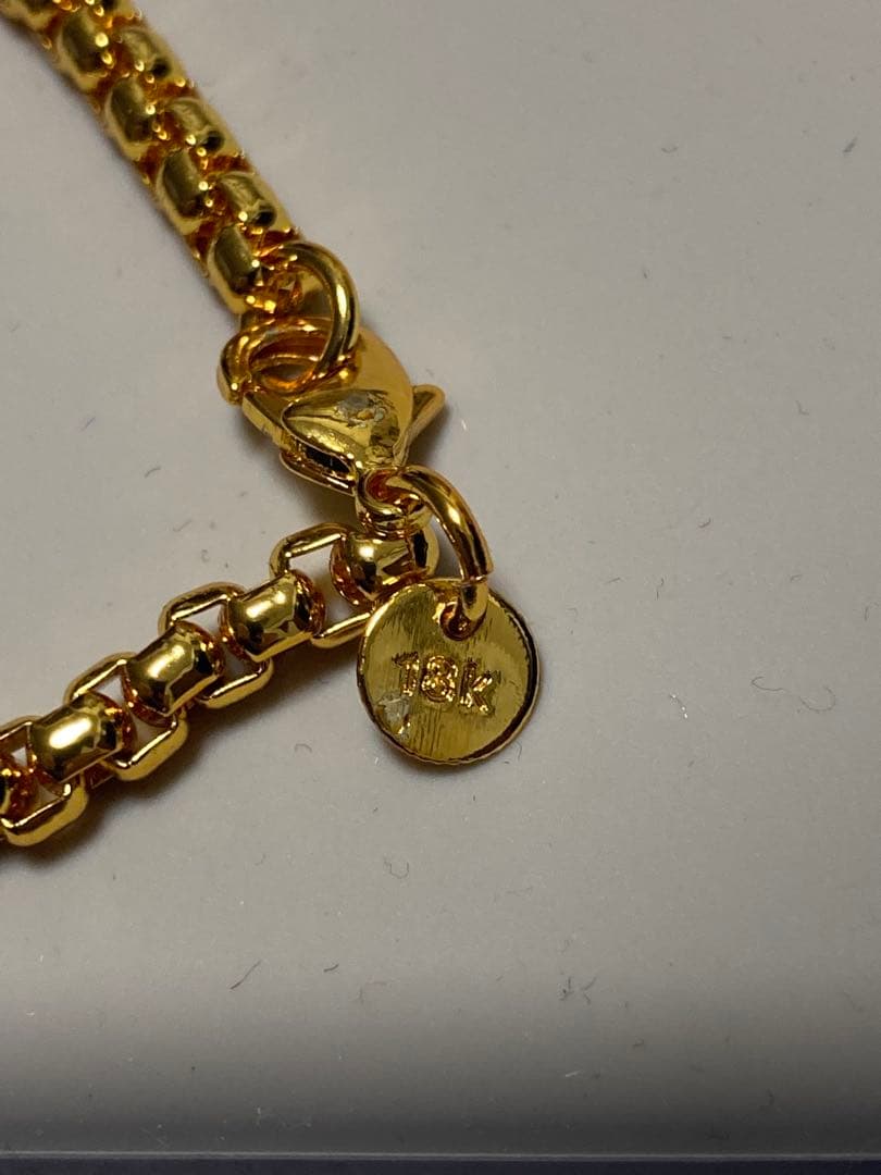 遺品整理　18K刻印ブレスレット